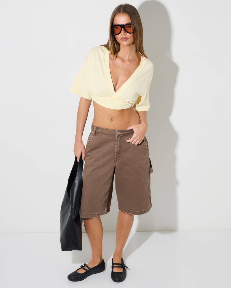 Ava And Ever Edith Crop Top for Womens