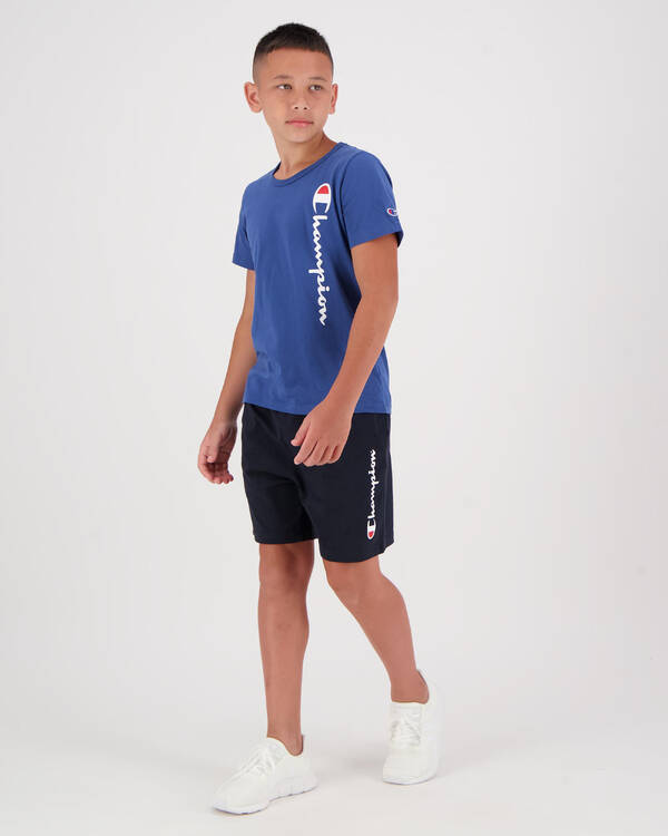 Champion Boys' Logo Jersey Shorts for Mens