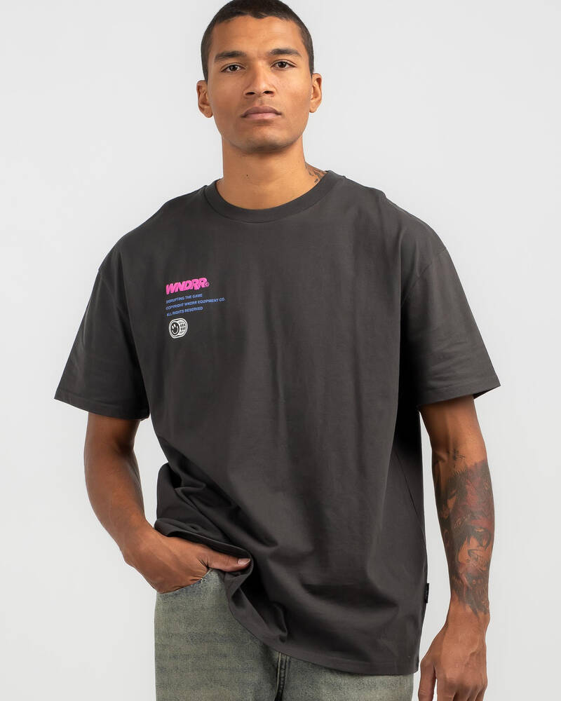 Wndrr Obscure Box Fit T-Shirt for Mens