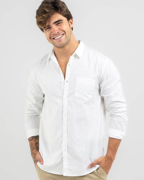 Skylark Hemp Long Sleeve Shirt for Mens