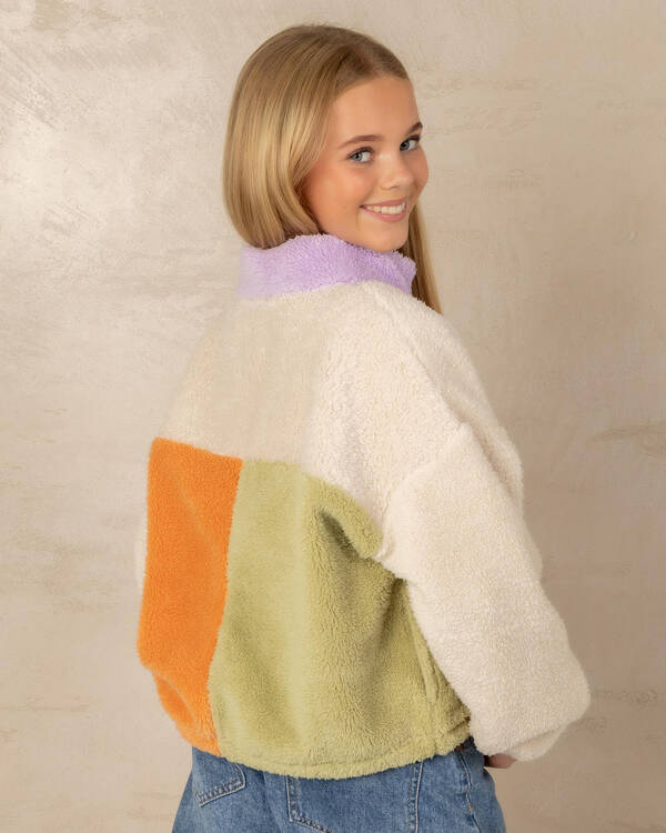Rip Curl Girls' Block Party Polar Fleece for Womens