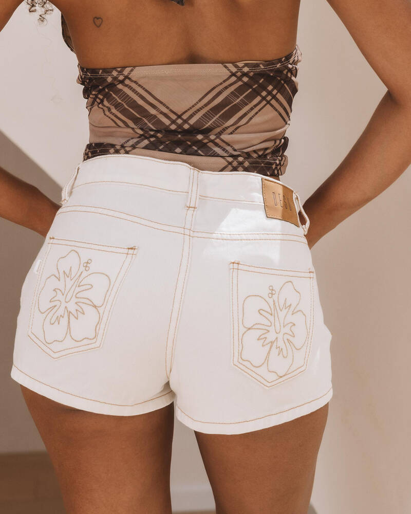 DESU South Beach Hibiscus Shorts for Womens