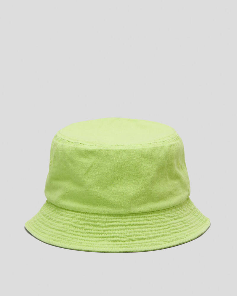 Vodka Cruiser Lemon Line Cotton Bucket Hat for Mens