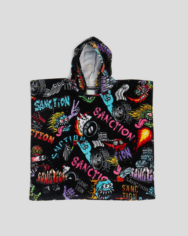 Sanction Kids' Monster Party Hooded Towel for Mens