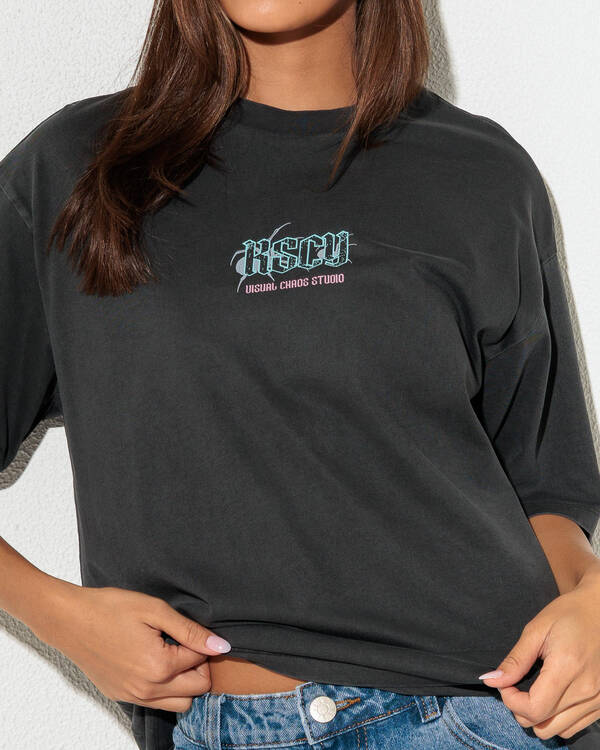 Kiss Chacey Wither Box Fit T-Shirt for Womens