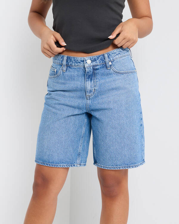 Lee Mid Baggy Shorts for Womens