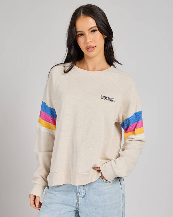 Rip Curl Las Dalias Raglan Sweatshirt for Womens