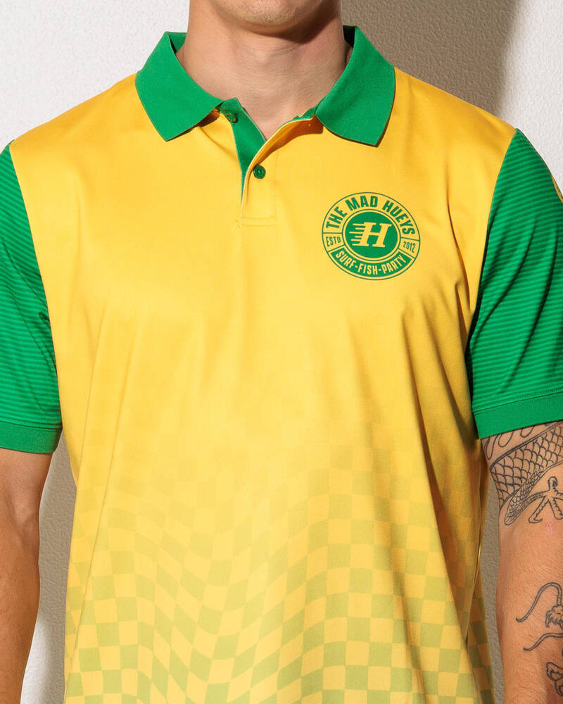 The Mad Hueys OI OI OI Party Polo Shirt for Mens
