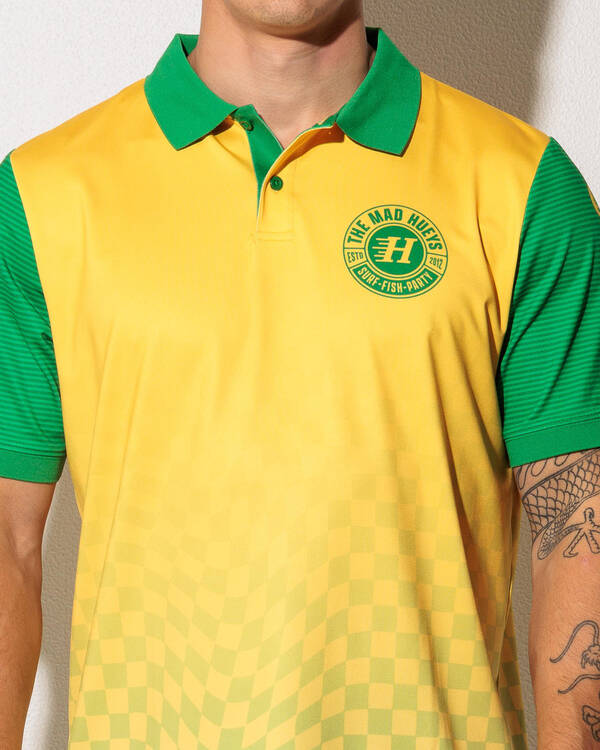 The Mad Hueys OI OI OI Party Polo Shirt for Mens