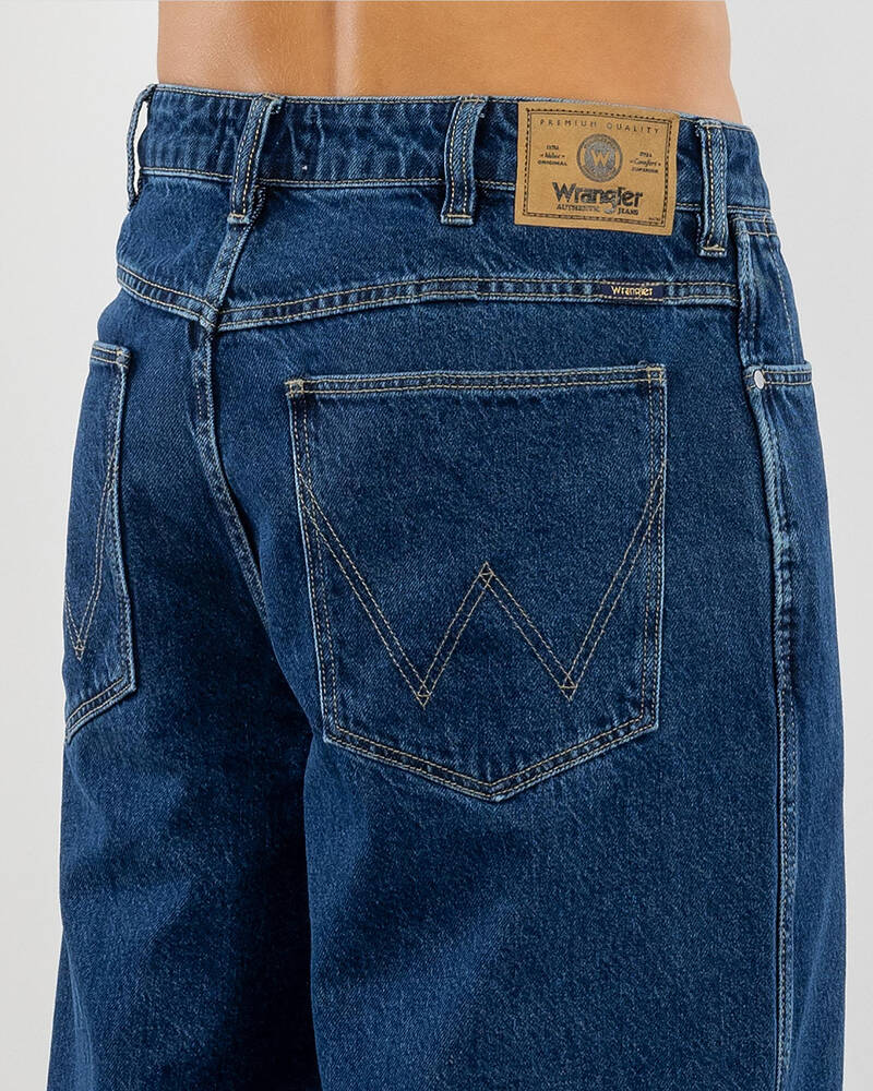Wrangler Steezy Baggy Taper Jeans for Mens