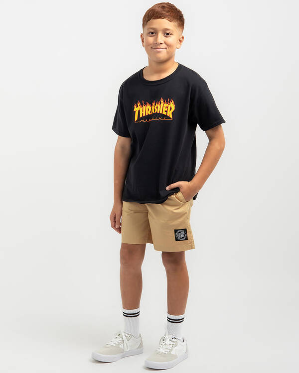 Santa Cruz Boys' MFG Cruizer Solid Shorts for Mens