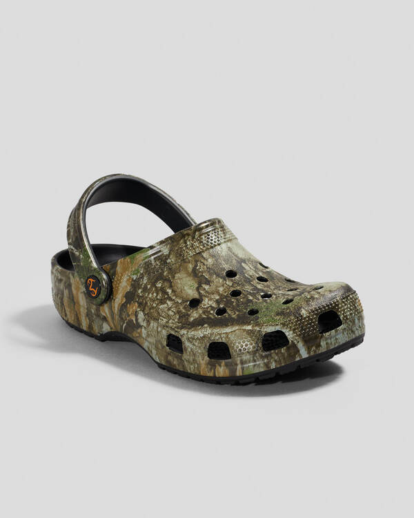 Crocs Classic Realtree Camo Clogs for Unisex