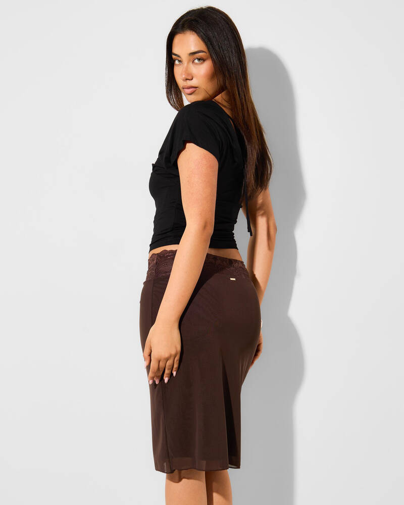 Ava And Ever Tatum Midi Skirt for Womens