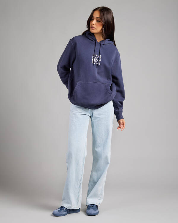 RVCA Wavey Slouched Hoodie for Womens