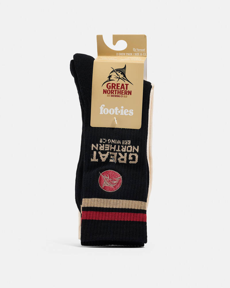 FOOT-IES Trophy Fish Sneaker Socks 2 Pack for Mens