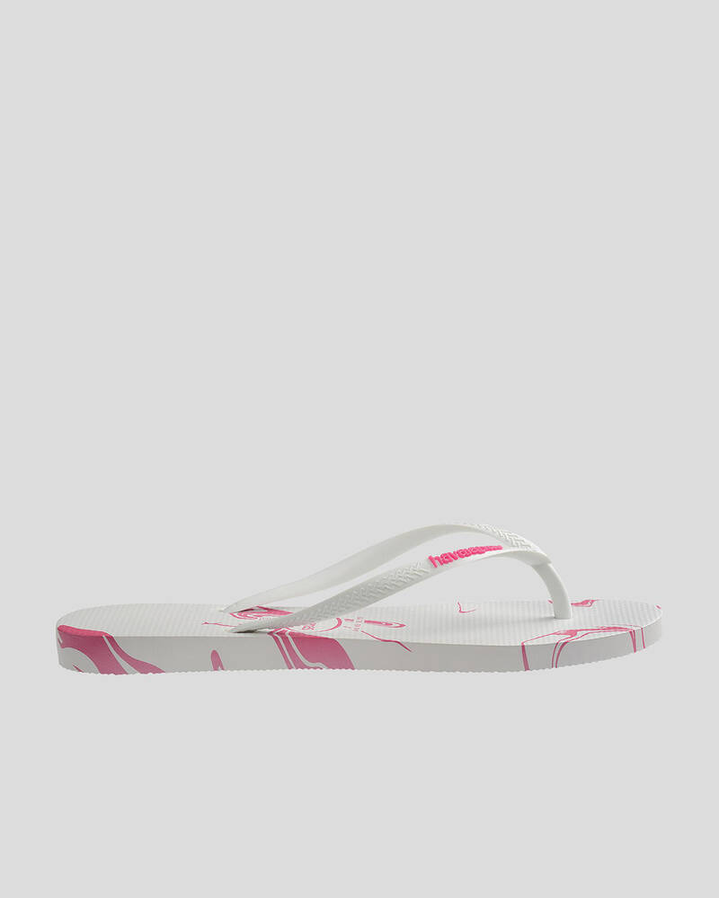 Havaianas Slim Marble Thongs for Womens