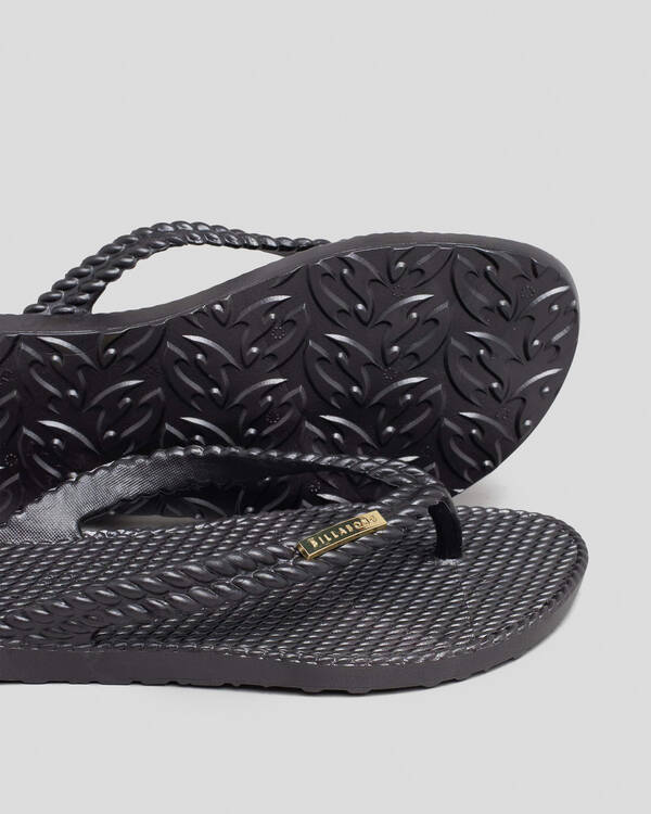 Billabong Kick Back Metallic Thongs for Womens