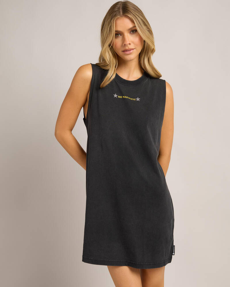 The Mad Hueys Born To Ride Muscle Dress for Womens
