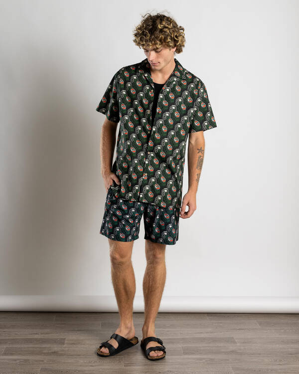 Victor Bravo's Greenade Forever Short Sleeve Shirt for Mens