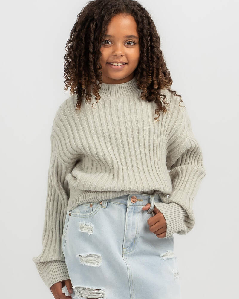 Ava And Ever Girls' Cornell Crew Neck Knit Jumper for Womens