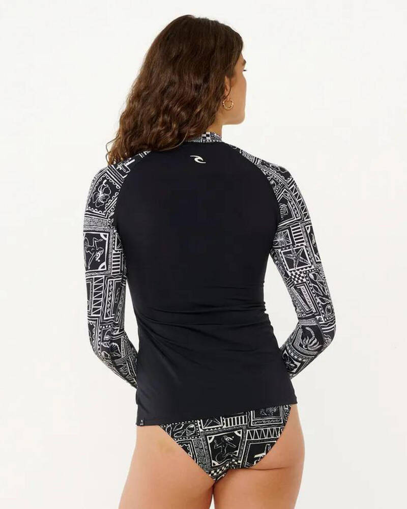 Rip Curl Mermaid Beach Long Sleeve UPF Rash Vest for Womens