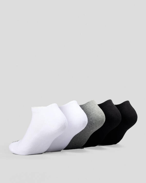 DC Shoes SPP DC Ankle Socks 5 Pack for Mens