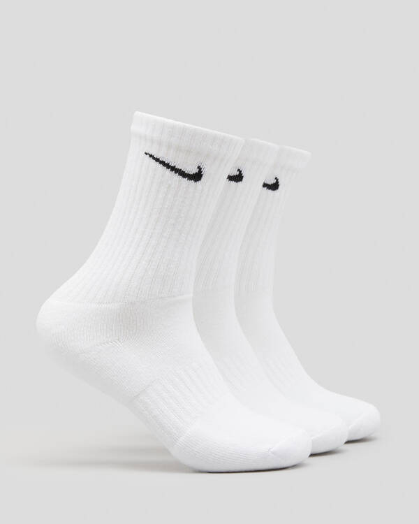 Nike Boys' Perfect Cushion Crew Trail Socks 3 Pack for Mens