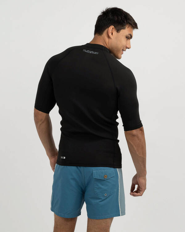 Quiksilver Everyday Heat Short Sleeve Rash Vest for Mens
