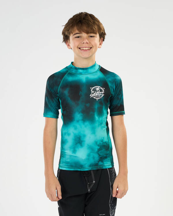 Skylark Boys' Cyclone Short Sleeve Rash Vest for Mens