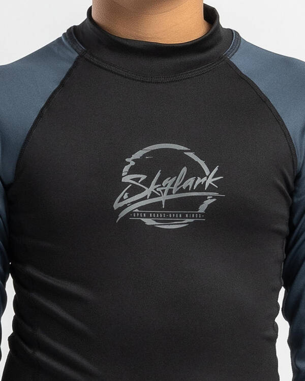 Skylark Boys' Revert Long Sleeve Rash Vest for Mens