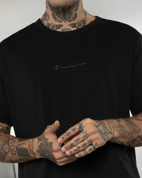 Champion Champion Script Tonal T-Shirt for Mens