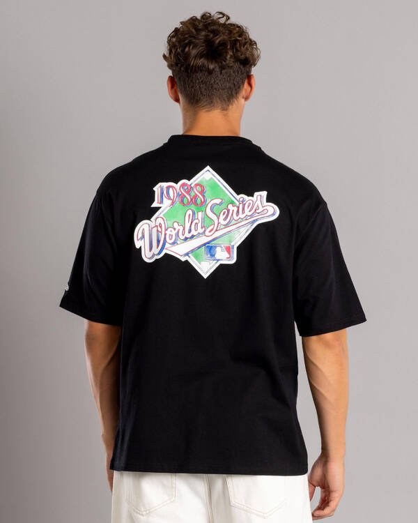 New Era La Dodgers World Series Oversized T-Shirt for Mens