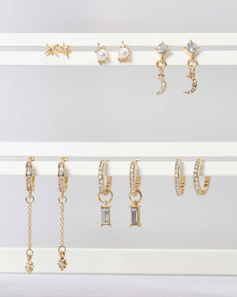 Karyn In LA Orion Earring Pack for Womens