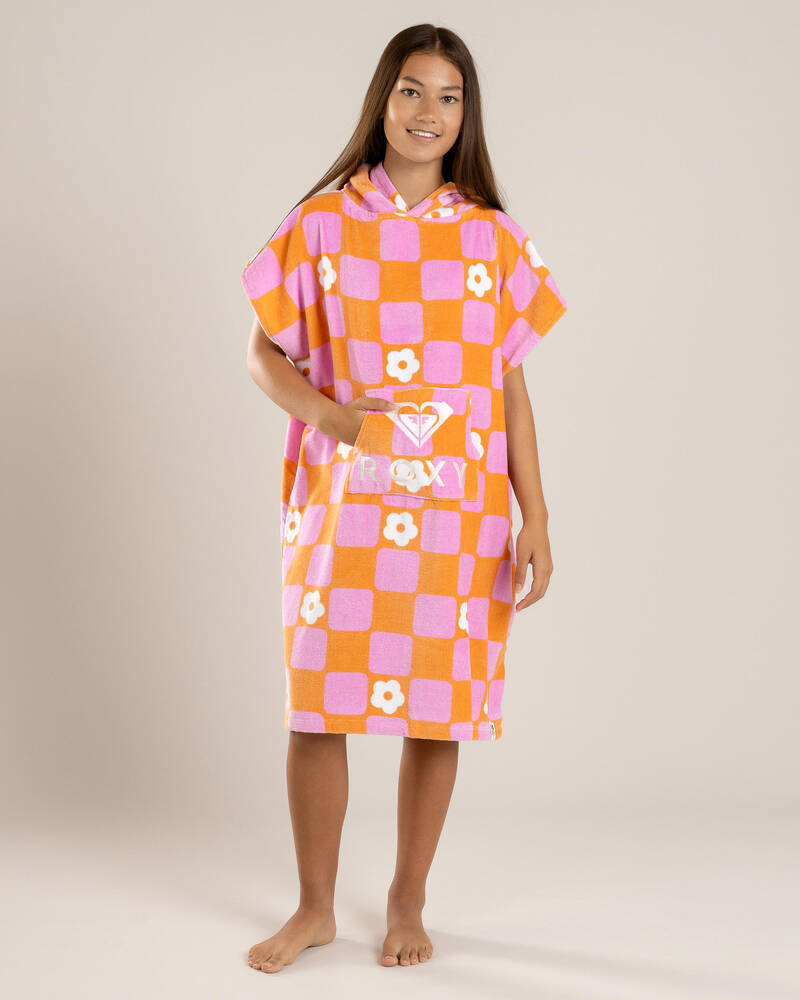 Roxy Girls' Stay Magical Printed Hooded Towel for Womens