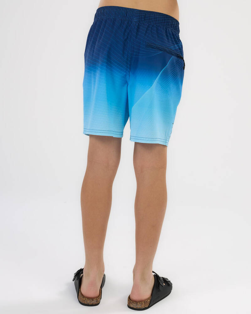Skylark Boys' Wave Tracker Elastic Waist Shorts for Mens
