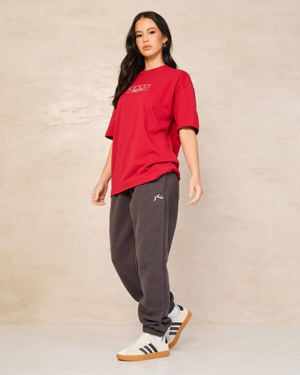 Rusty Essentials Low Rise Track Pants for Womens