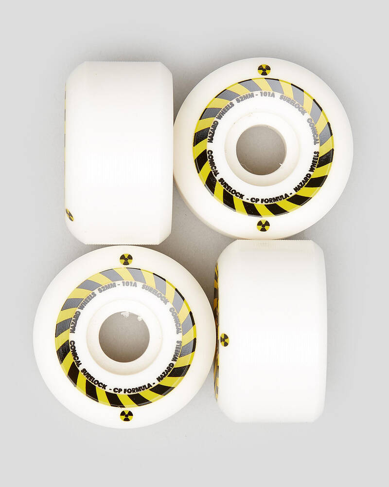 Madness Skateboards Hazard Conical Surelock 54mm Skateboard Wheels for Mens