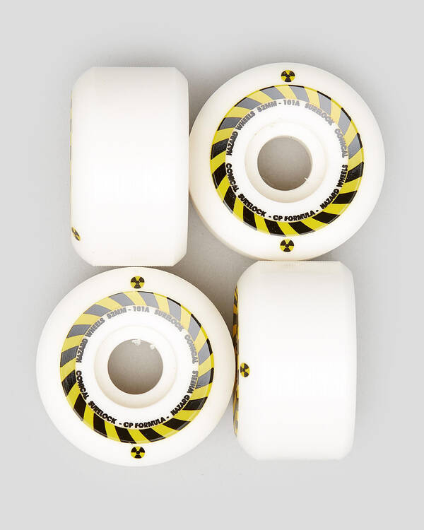 Madness Skateboards Hazard Conical Surelock 54mm Skateboard Wheels for Mens