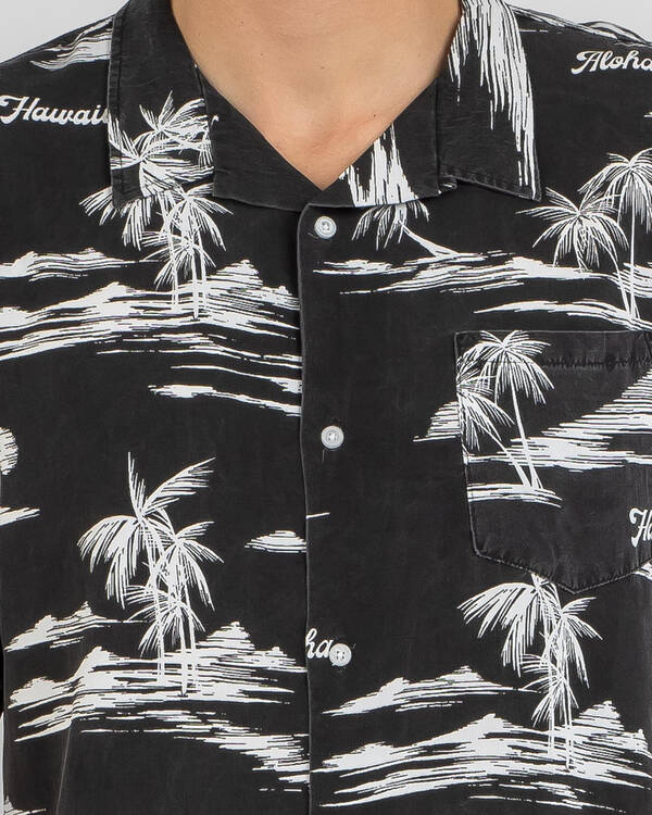 Town & Country Surf Designs Island Time Short Sleeve Shirt for Mens