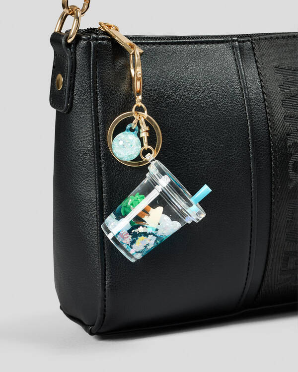 Karyn In LA Boba Palm Tree Small Bag Charm for Womens