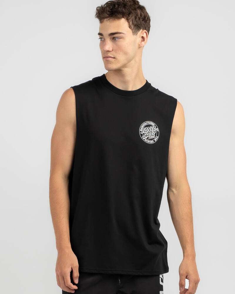 Santa Cruz OS MFG Dot Muscle Tank for Mens