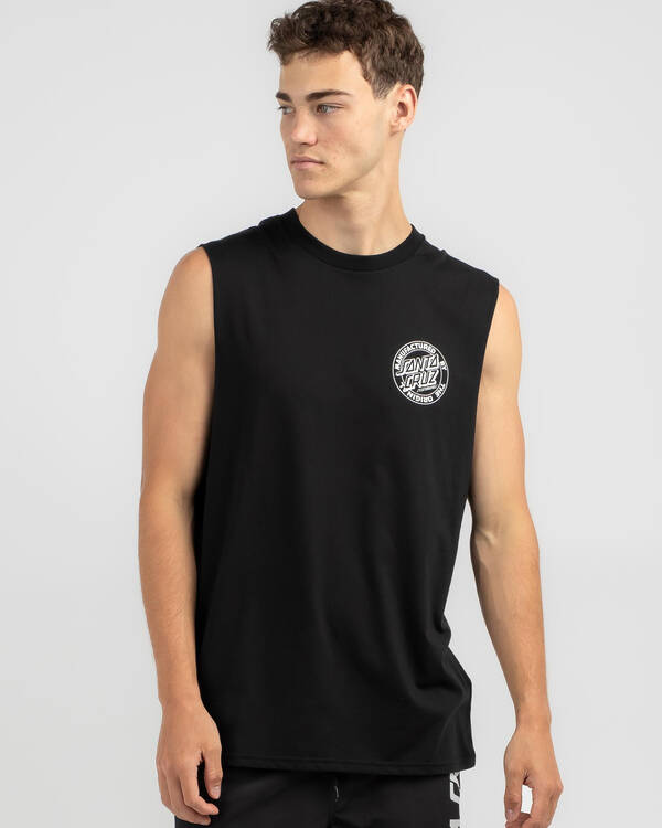 Santa Cruz OS MFG Dot Muscle Tank for Mens