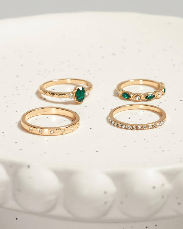 Karyn In LA Amira Ring Pack for Womens