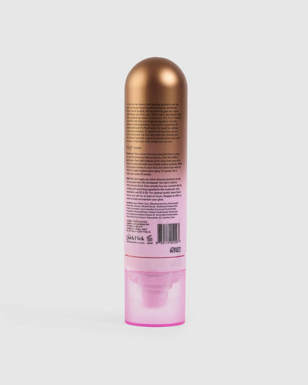 Quick Flick 2 In 1 Gradual Tan Serum Spray for Womens