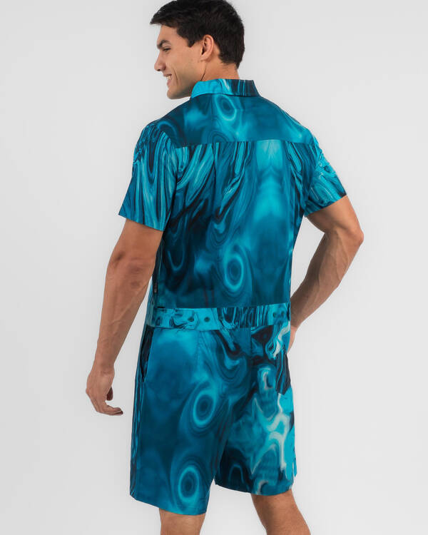 Lucid Marbled Romper for Mens