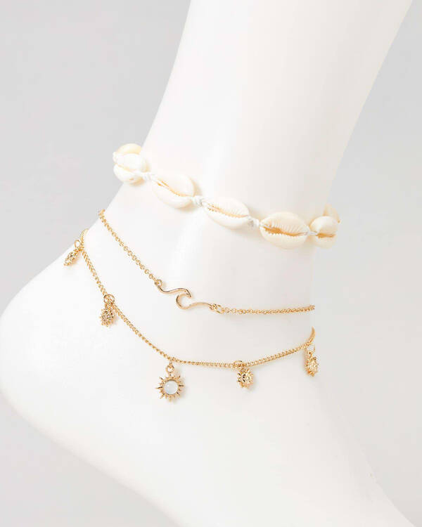 Karyn In LA Ava Anklet Pack for Womens