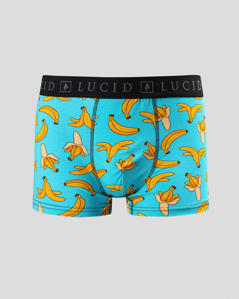 Lucid That's Bananas Fitted Boxers for Mens
