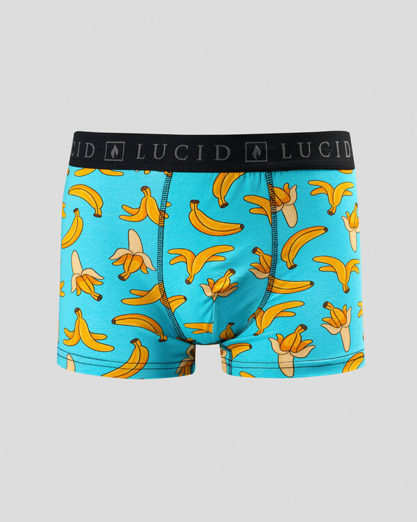 Lucid That's Bananas Fitted Boxers for Mens