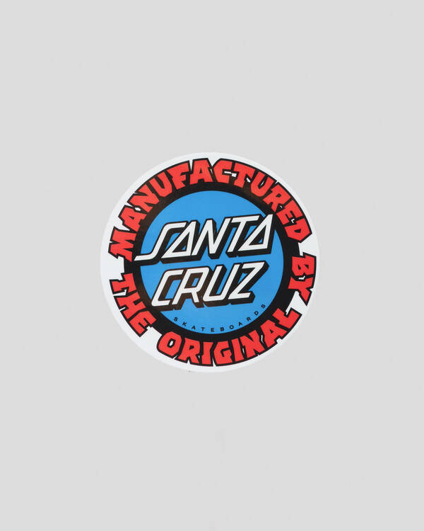 Santa Cruz Speed MFG Dot Sticker for Mens