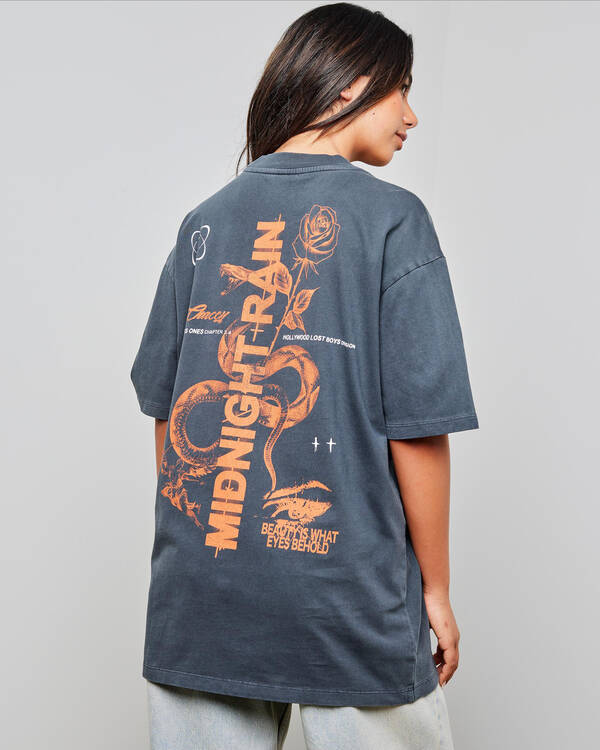 Kiss Chacey Redwood Heavy Box T-Shirt for Womens